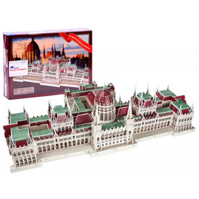 3D puzzle – budova Maďarského parlamentu